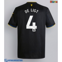 Fotballdrakt Herre Manchester United Matthijs de Ligt #4 Tredjedrakt 2025-26 Kortermet